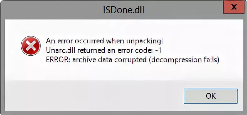 Dll error