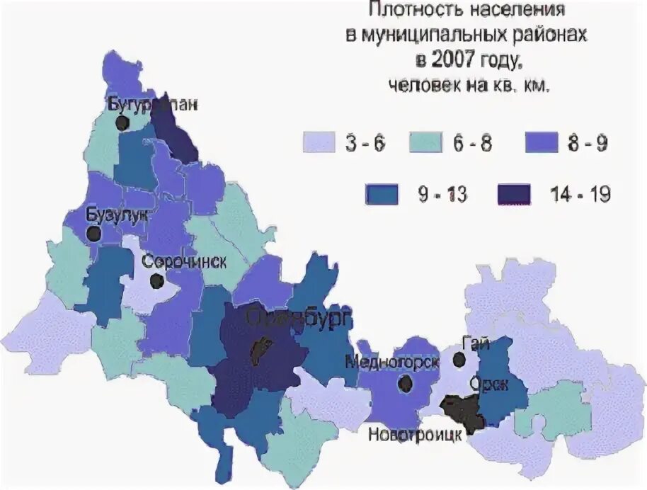 Какая ситуация в оренбургской области