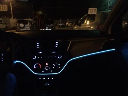 Подсветка салона солярис 2