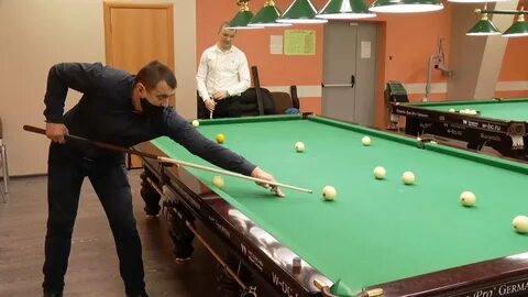 Бильярд видео