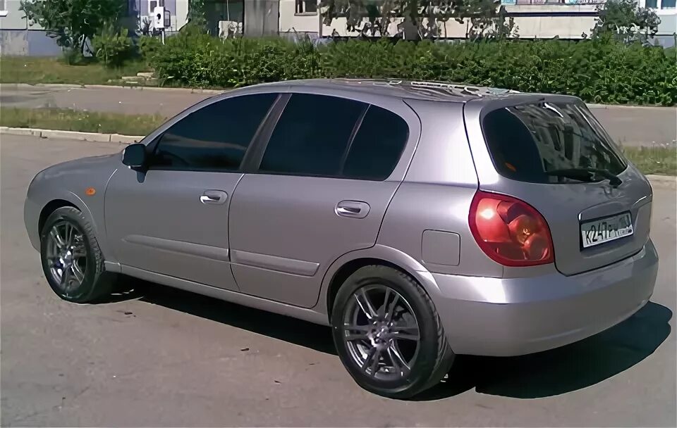 Ниссан альмера н16 хэтчбек тюнинг Tsunami picnic Nissan Almera II (N16), 1,5 л, 2001 года встреча DRIVE2
