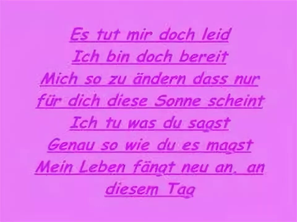 Tut mir. Tut leid. Tut mir leid. Tut mir leid. Tut leid.