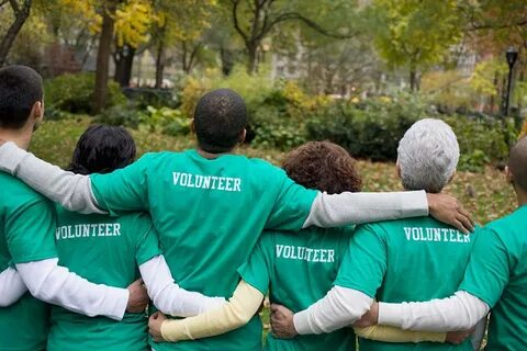 I work as a volunteer