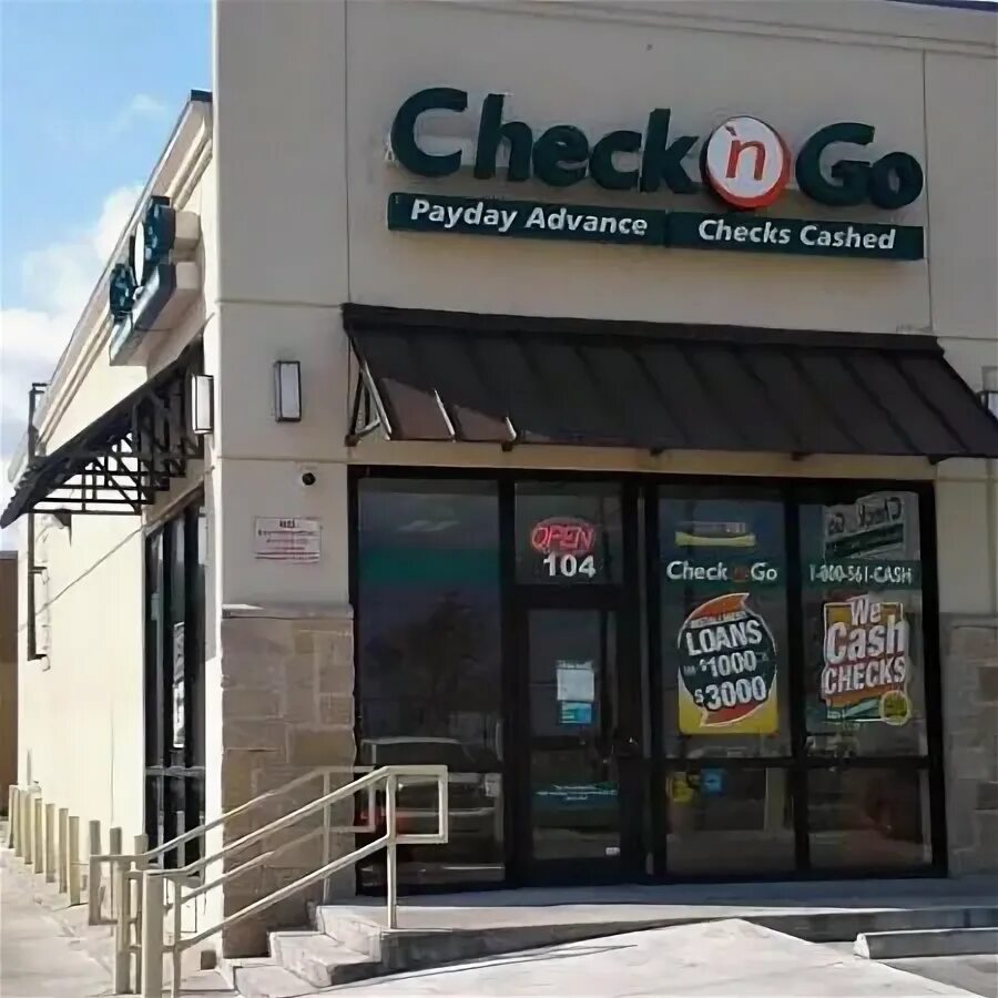 Check n go. Check n go