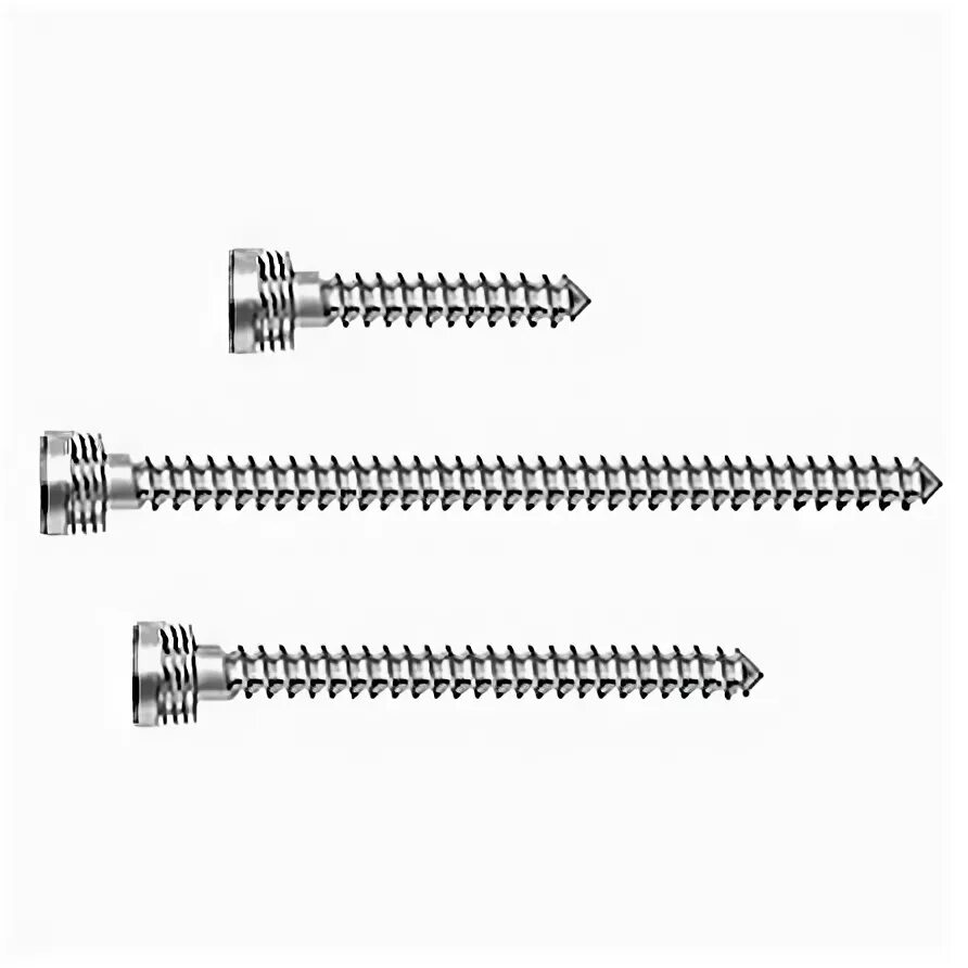 5. Спонгиозные винты для остеосинтеза. Канюлированные винты для остеосинтеза. 5 мм. Кортикальные винты для остеосинтеза.