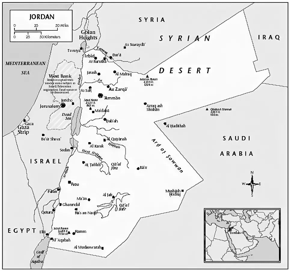 A History of Jordan. Иордания язык