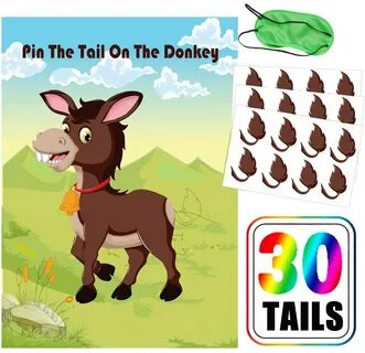 Pin the donkey