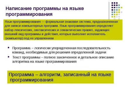 Программа с текстом краткое