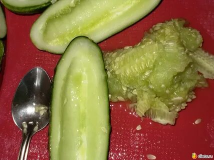 Запеченный огурец с сыром