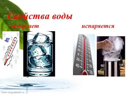 Свойства испарения