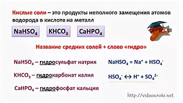 Cahpo4 кислая соль. Основные соли это продукты неполного замещения. соли средние кислые основные. как определить кислая средняя или основная соль.