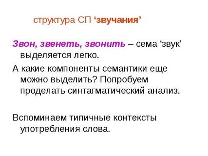 Контекст использования слова