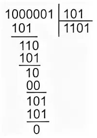 101 в 2 системе
