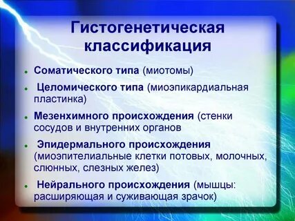 Морфофункциональной классификации