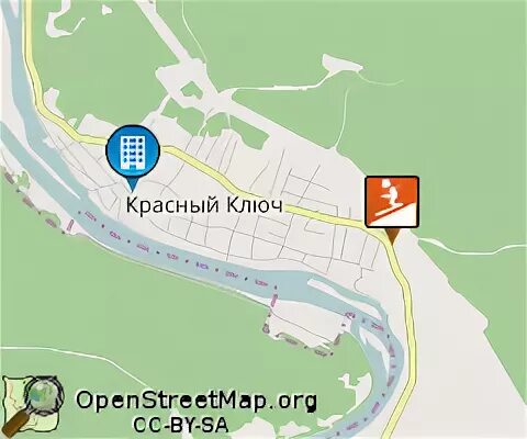 Красный ключ доехать
