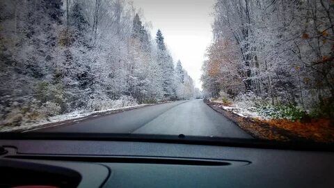 На выходные из москвы на машине зимой
