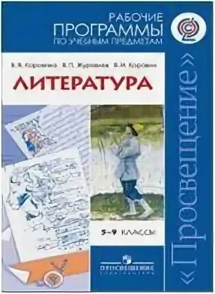 Рабочая программа по литературе 5 9
