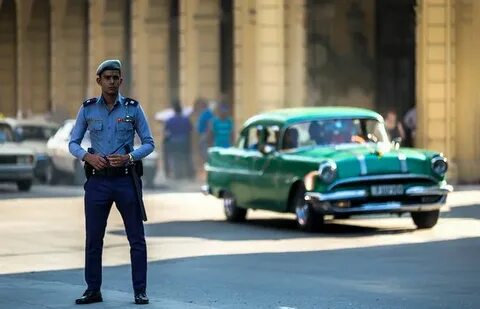 Правоохранители социалистических государств. Полиция Кубы История,Правоохранители