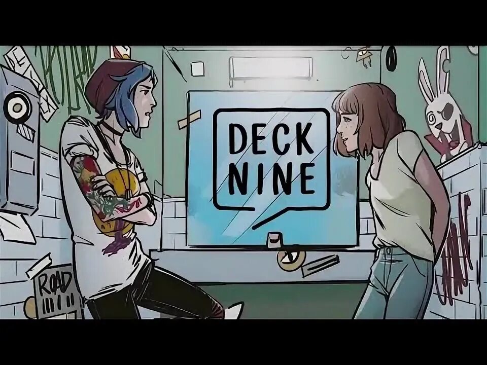 Жизнь странная штука комикс. Deck Nine games. Deck nine