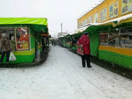 Люберецкий рынок на станции