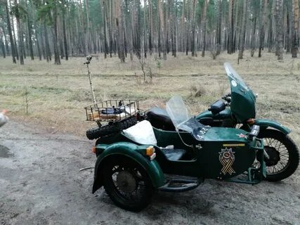 Мотоцикл днепр с люлькой