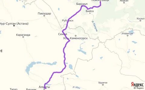 Расстояние павлодар