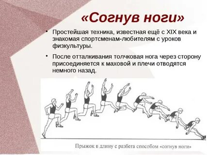 Техника прыжка в высоту с прямого разбега