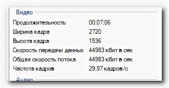 2 кбит сек. Ширина кадров. высота кадра это. 256 кбитсек. длительность видео.