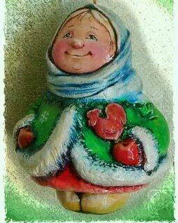 Матрешка ватная игрушка