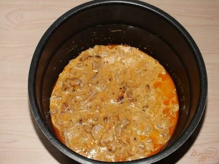 Пшено с мясом