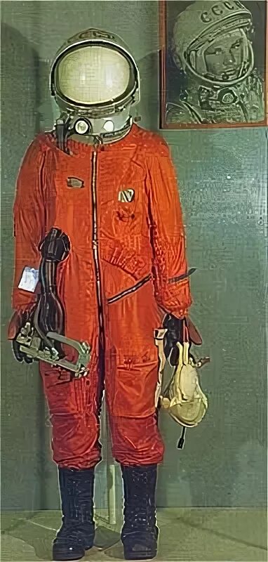Первый космический скафандр. Скафандр Космонавта СССР Гагарина.