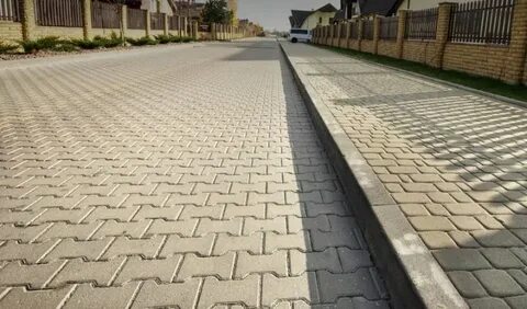 Чем тротуарная плитка лучше асфальта