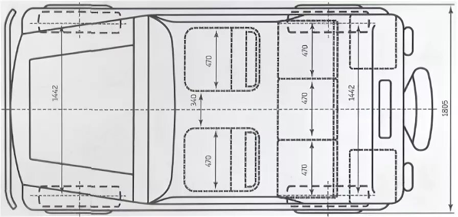Размеры салона УАЗ 469. УАЗ 469 ширина салона. УАЗ 469 габариты салона. Габариты УАЗ 469 длина.