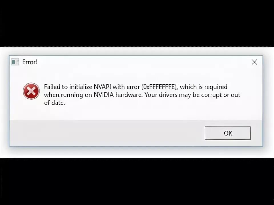 Error failed to start containers. Ошибка failed to initialize. Ошибка драйвера КС. Ошибка КС го failed to initialize NVAPI. Failure to initialize.