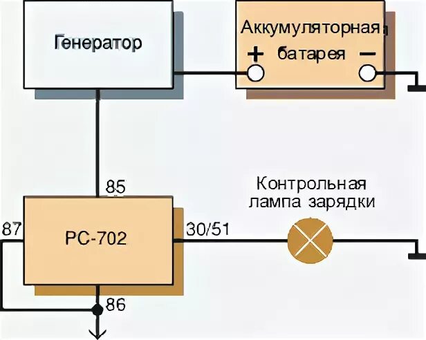 Схема подключения рс. Реле рс 702 схема подключения 2101. реле зарядки рс 702 схема подключения. рс 702 реле схема подключения. реле рс 702 ваз 2101 схема.