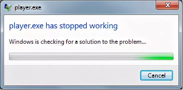 Has stopped
