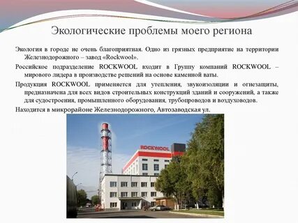Проблемы подмосковья