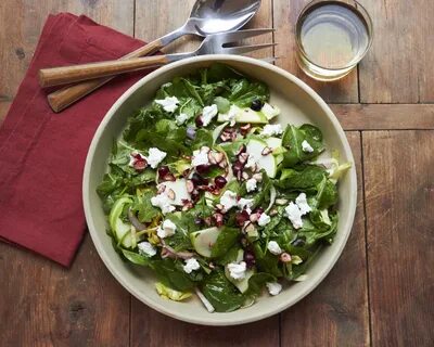 COOKING ON DEADLINE: Winter Greens, Apple, Cranberry Salad.