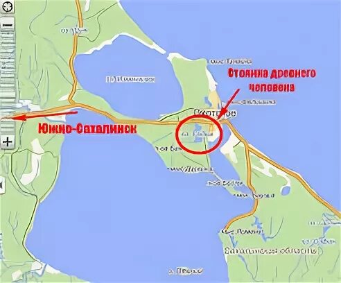 Озера сахалина на карте Озера сахалина на карте