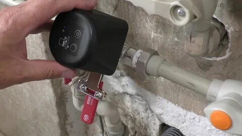 Управление шаровым краном с электроприводом