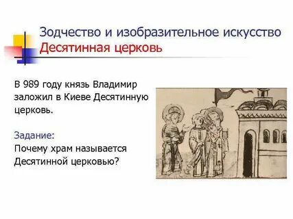 Зодчество и изобразительное искусство