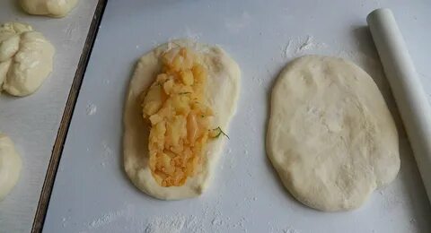 Тесто из вареной картошки