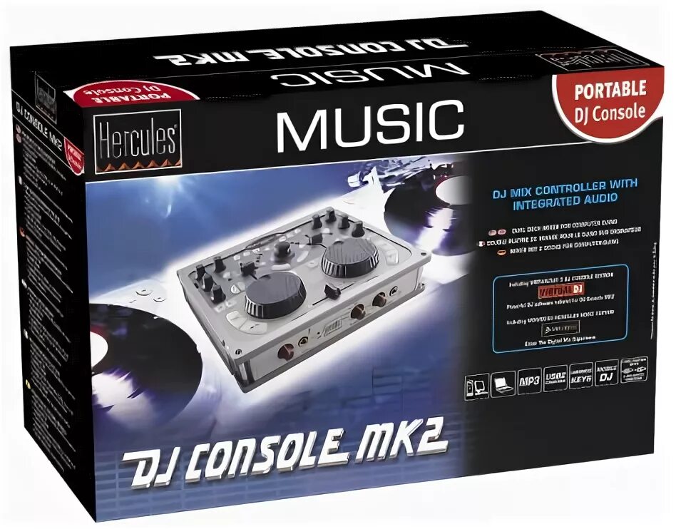 Hercules mk2. Hercules dj console mk2. консоль dj. portable music. music console.