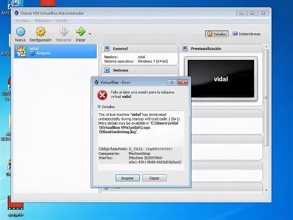 Виртуальная машина ошибка e fail 0x80004005. Virtualbox ошибка 0x80004005. 0x80004005 virtualbox. open srcstore failed 0x2 (2).