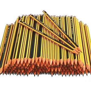 Many pencils