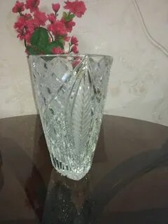 Хрустальная ваза продать