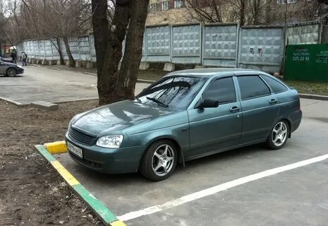 Приора сине зеленый