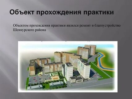 Характеристику объекта практики