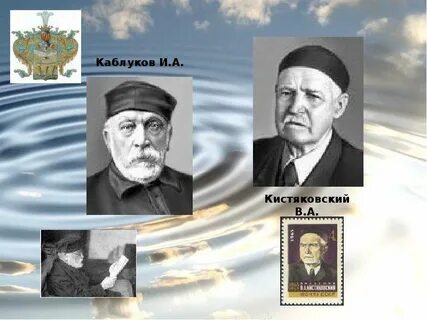 Вклад в химию кистяковского