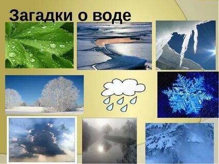Где бывает вода